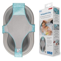 reer MyHappyBath Sling Babybadnet van | voor optimaal liggen van je baby in de badkuip | de hangmat voor een veilige badervaring