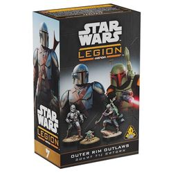 Asmodee, Star Wars Legion - Outer Rim Outlaws, Uitbreiding tafelminiaturen, Leeftijd 14 plus, 2 spelers, 3 uur speeltijd