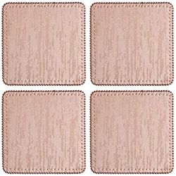 Premier Housewares Homeitem, Cardboard, leather effect, Pink, One Size