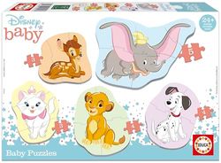 Educa 3/3/4/4/5 Baby Disney Animals