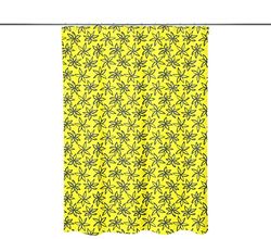 Bonamaison Digitaal Gedrukt Douchegordijn, Waterdicht Anti-schimmel, 1 Stuk, 140x200cm - Ontworpen en Vervaardigd in Turkije
