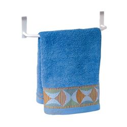 Rayen 6084 Porte Serviette à Suspendre Fer Peint Blanc 28 x 7,5 x 6,6 cm