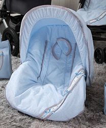 Babyline chocolats de – Housse Porte-bébé, Groupe 0 bleu