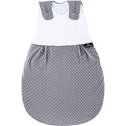 Träumeland Sac de couchage extérieur à pois Gris multicolore 56/62
