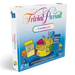 Hasbro Gaming - Trivial Pursuit Famille, multicolore - E1921105 - Version Espagnole