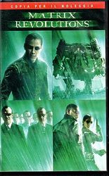 Vhs MATRIX REVOLUTIONS