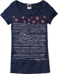 Tommy jeans dam 1/2-arm t-shirt