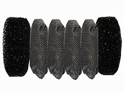 Haquoss Submarine 700 set 2 sponzen van notebook en 4 kolen