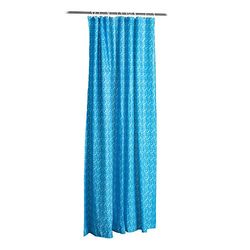 Premier Housewares Mozaïek douchegordijn, Vinyl - Blauw