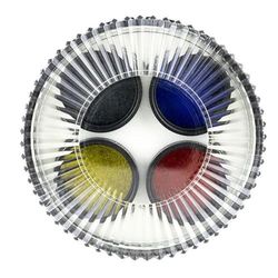 Celestron 94119-10-CGL 1.25-Inch Eyepiece Filter Set (21, 80A, 15, Polarizing) Multicoloured