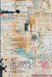 Vintage Newspaper Notebook