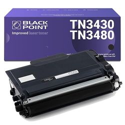 BLACK POINT Cartouche de Toner pour TN-3430 TN-3480 TN3430 TN3480 - Noir - pour Brother HL: L5000D L5100DN L5200DW L6400DW L6300DW Brother DCP L5500DN L6600DW MFC L5700DN L5750DW L6800DW L6900DW