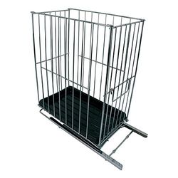 MSV Poubelle encastrable coulissante 19L Acier Chromée
