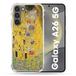Cokitec Cover rinforzata per Samsung Galaxy A26 5G Pittura Il Bacio