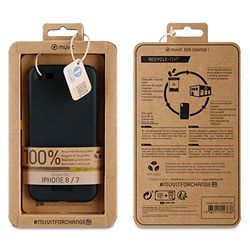COQUE RECYCLETEK NOIRE: APPLE IPHONE SE/8/7/6s/6