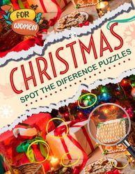 Christmas Spot The Diference: Amazing Adventure Find the Diference Activity With All Solutions For Adults, Great For Birthday For Stress Relief