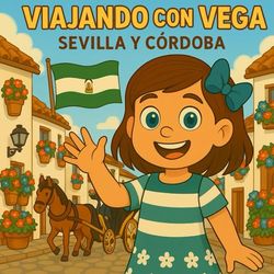 VIAJANDO CON VEGA - SEVILLA Y CÓRDOBA: Libro infantil. Una aventura ilustrada por Sevilla y Córdoba para niñas y niños viajeros