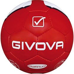 GIVOVA PAL011, Pallone Unisex – Adulto, Rosso/Blu, 3