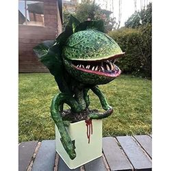 Hestar Piraya blomma kopia film rekvisita gård harts ornament liten butik av skräck halloween dekoration utomhus dekoration