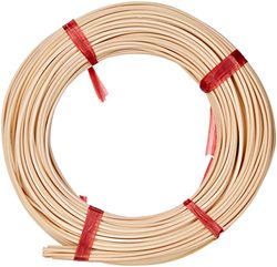 Rayher Rolo de vime natural, 1A Nr.7, 125 g, aprox. 35 m, 2,8 mm ø, artesanato, cestaria, 6502700