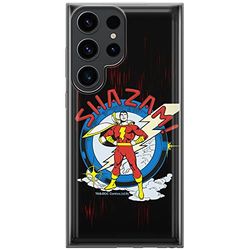 ERT GROUP mobiltelefonfodral för Samsung S23 ULTRA originalt och officiellt licensierat DC mönster Shazam 003 optimalt anpassad till formen på mobiltelefonen, fodral tillverkad av TPU-plast