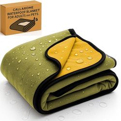 Housse de Couverture imperméable 203,2 x 228,6 cm pour Adultes, Chiens, Chats ou Tout Animal de Compagnie – Protège-Meubles ou Matelas 100% imperméable – Grande Taille pour Lits Jumeaux, Grand lit et