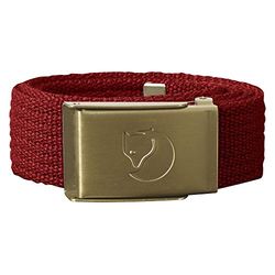 FJALLRAVEN 77314 Kids Canvas Brass Belt Cintura Unisex - Bambini Lava Taglia OneSize
