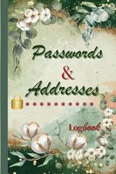 Password and Address Log Book: Phone Email Address Book | Contacts, Internet Passwords Organizer / Keeper | Birthdays Reminder and More | Best Gift | 6*9 inches |120 Pages