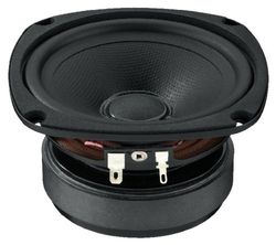 MONACOR SP-4/60PRO PA basluidspreker, PA midrange driver, 30 Watt nominaal vermogen en impedantie van 8 ohm, 4 inch, zwart 10.1600