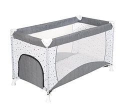 Schardt reisbed Bed sterretjes grijs Bett Sternchen grijs