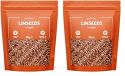 by Amazon Graine de Lin Naturelles, 350 g (Lot de 2)