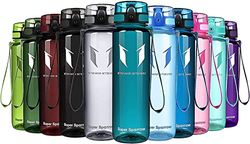 Super Sparrow Sportfles & Morsvrije Kinderfles - 1L - BPA-vrij - Ideale Tritan Waterfles voor Sport, Fiets, Fitness, Universiteit, Buiten - Licht, Duurzaam Drinkfles