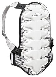 Black Crevice Rugbeschermer voor kinderen, jongeren en volwassenen, BCR035344, wit, mt. 140