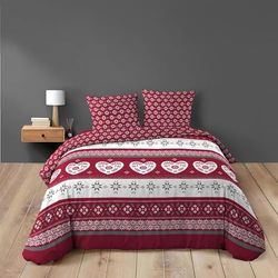 douceur d'intérieur, Set med 3 delar (260 x 240 cm) alpage, 100% bomull