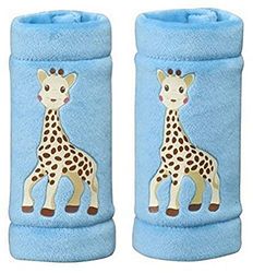 Vulli Sécurité Auto - Protège Enrouleurs Sophie la Girafe - Lot de 2