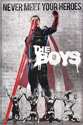 The Boys - Homelander Stencil - tv-serie poster - grootte 61 x 91,5 cm