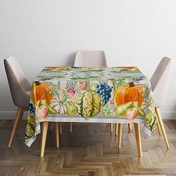 Italian Bed Linen Nappe Anti-Taches au Panama 100% Coton, Liberty, 150x180 cm