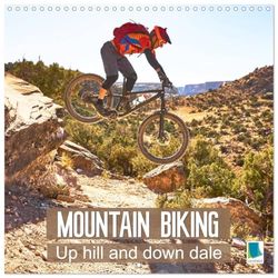 Mountain biking: Up hill and down dale (Wall Calendar 2026 12" x 24" / 30 x 60 cm (open)) CALVENDO 12 Month Wall Calendar