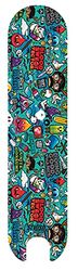 STYLISH SCOOTERS | Base antidérapante pour Xiaomi M365 Pro, Vinyle antidérapant pour Xiaomi M365 Pro 2 (Sticker Bomb V.2)