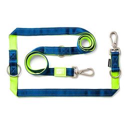 Max & Molly Laisse pour Chien Multifonction 6 en 1 Mains Libres en néoprène rembourré Ultra Doux, Vert Citron Matrice S (214010)