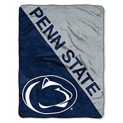 Northwest The Company Penn State Nittany Lions Halftone Micro Raschel Throw Blanket, 46" x 60", Blue