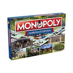 Winning Moves Harrogate Monopoly Board Game, Advance to Harrogate Theatre, the Pump Museum and Bettys and trade your way to success, 2–6 players makes a great gift for ages 8 plus