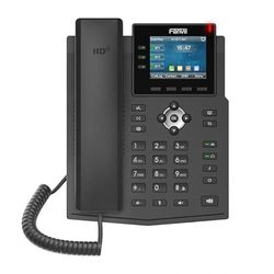glowster Téléphone VoIP, 6 Lignes SIP, 3 Touches de Ligne, écran Couleur, Haut-Parleur, idéal pour Les environnements Professionnels et Les Communications efficaces.