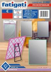 FATIGATI SRL Rechthoekige spiegel 25 x 18 cm 31080, zoals afgebeeld