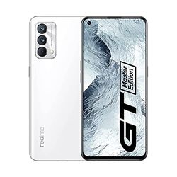 realme GT Master Edition Smartphone Libre, Qualcomm Snapdragon 778G 5G, Pantalla completa AMOLED Samsung de 120 Hz, Carga SuperDart de 65W, Cámara principal de 64MP, NFC, 6+128GB, Blanco luna