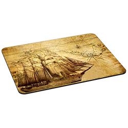 Pedea - Tapete de rato (tamanho grande), design de sailing ship