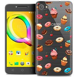 Caseink fodral för Alcatel A5 LED (5.2) fodral [kristallgel HD kollektion Foodie design Donuts - mjuk - ultratunn - tryckt i Frankrike]