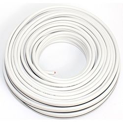 Cavo audio 2 x 2,50 mm2 2,50mm2-10m bianco