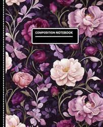 Elegant 100 Page Lined Notebook: Perfect for Daily Journaling, Note-Taking & Inspiration (7.5 x 9.25 in)