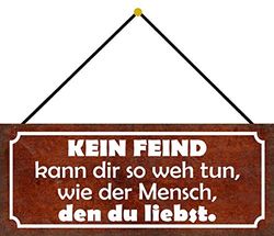 Schatzmix Tin-Plate Sign, Sheet metal, Multicoloured, 27x10 cm